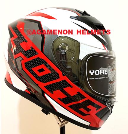 Imagem de Capacete Moto Original Helt Polar Yohe Blade TAMANHO 58