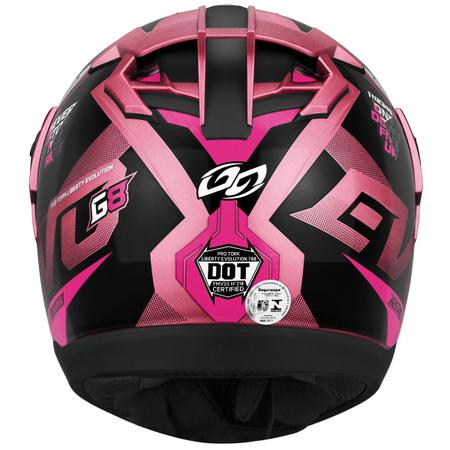 Imagem de Capacete Moto Pro Tork Evolution G8 Evo Viseira Fumê