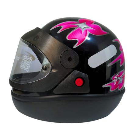 Imagem de Capacete Moto San Marino Taurus Feminino Original Automático