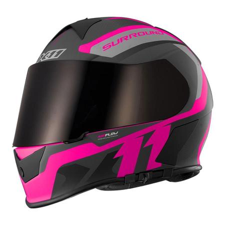 Imagem de Capacete Moto X11 Revo Pro Surround Rosa 60