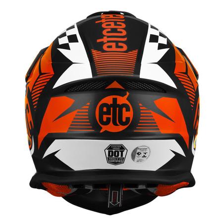 Novo capacete da motocicleta off-road dot motocross profissional