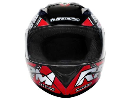 Imagem de Capacete MX Fokker RPM Mixs Preto e Branco - Tam. 60