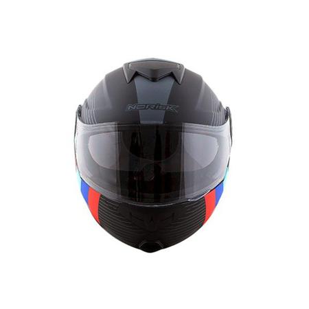 Imagem de Capacete Norisk FF345 Route Preto Azul e Vermelho