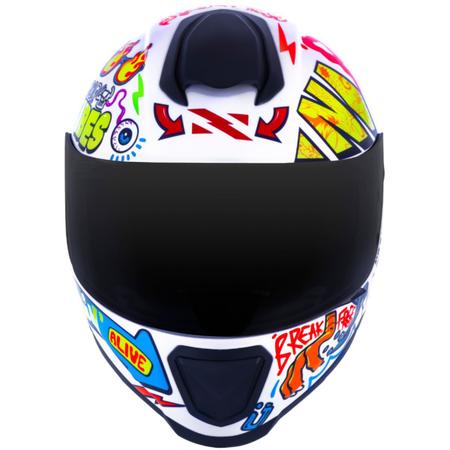 Imagem de Capacete Norisk Razor Vibes Branco