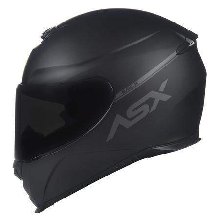 Imagem de Capacete Para Moto Axxis Asx Eagle Preto Fosco Masculino Feminino Promo 