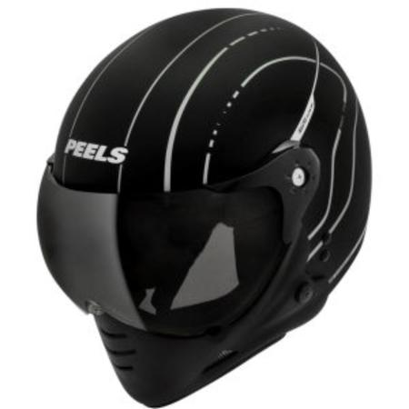 Imagem de Capacete Peels F21 Techline Preto e Grafite Fosco Tamanho:60