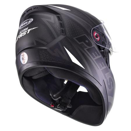 Imagem de Capacete Peels Icon Fast Com Oculos Interno Fume Masculino Feminino