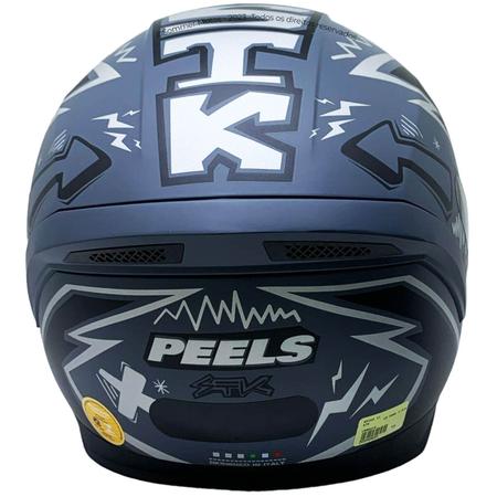 Imagem de Capacete Peels Spike ll Stk Cinza Escuro Fosco/Preto