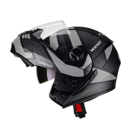 Imagem de Capacete Peels Urban Vertice Preto Prata