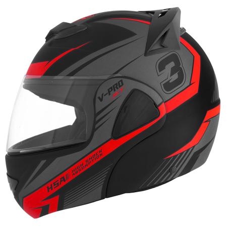 Imagem de Capacete Pro Tork V-pro Jet 3 Escamoteável Moto