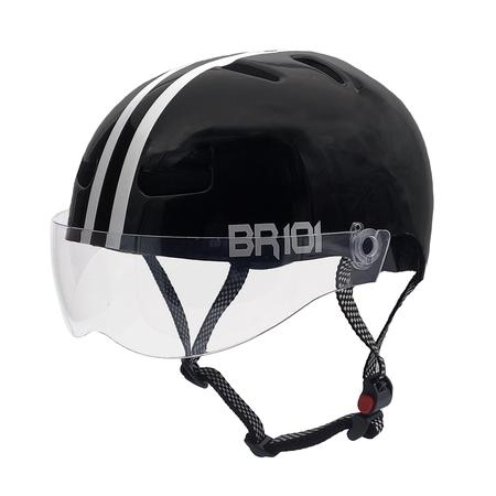 Imagem de Capacete Urbano Br 101 Preto Cristal Pp Bike/Skate/Patinete