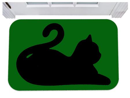 Capacho gato pai de pet gatinho tapete para entrada 40x60 - Super Presentez Imagem de Capacho gato pai de pet gatinho tapete para entrada 40x60