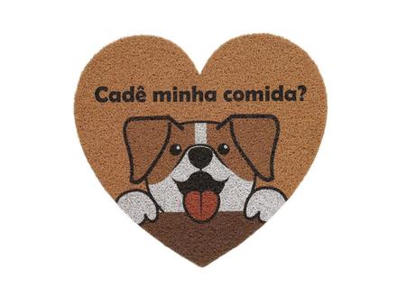 Imagem de Capacho Vinil Pet 55cm x 60cm Heart Kapazi Estampado