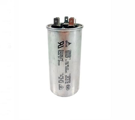 Imagem de Capacitor eletrolitico ar condicionado 40+8uf 400vac cbb65a-1 