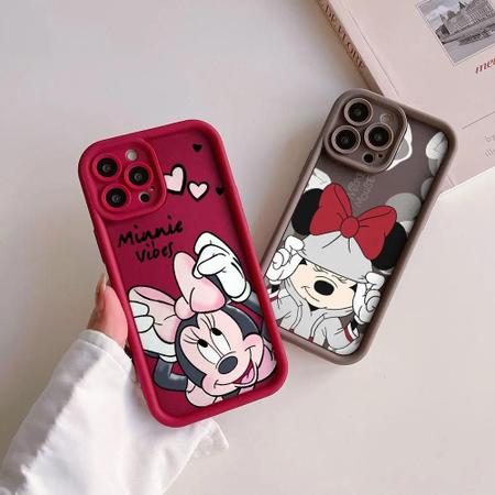 Imagem de Capas de Telefone Mickey e Minnie para Xiaomi Redmi - TPU Macio e Bonito