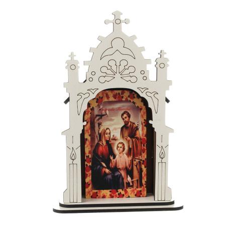 Imã Capela Sagrada Família - 6,4 cm x 3,7 cm - Casa da Mãe Artigos