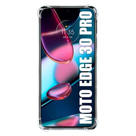 Imagem de Capinha Anti shock + Película Privacidade P/ Moto Edge 30 Pro XT2201 6.7 - Luiza Cell25