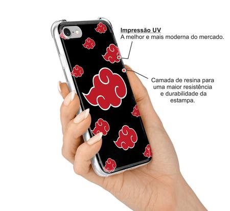 Imagem de Capinha Capa Motorola Moto G8 G8 Play G8 Plus G8 Power Lite Naruto Nuvens de Akatsuki NRT24V