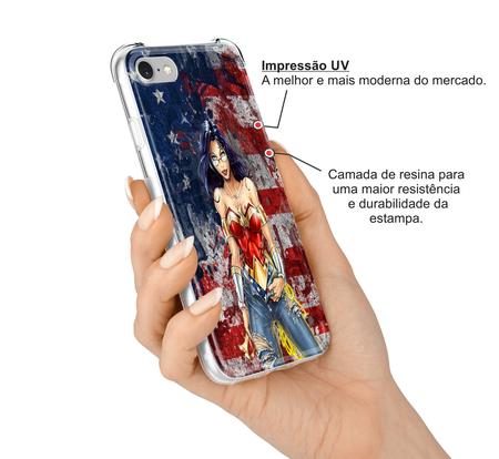 Imagem de Capinha Capa para celular Asus Zenfone 5 Selfie PRO - Mulher Maravilha MM6