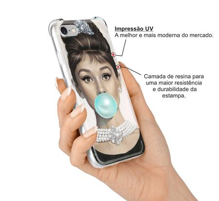 Imagem de Capinha Capa para celular LG K10 NOVO 2017 (LGM-250DS) - Audrey Hepburn AH4