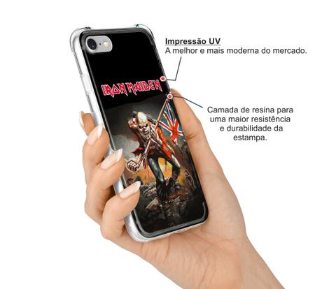 Imagem de Capinha Capa para celular LG K12 K12 Plus K12 Prime K12 Max Iron Maiden The Trooper IRM6V