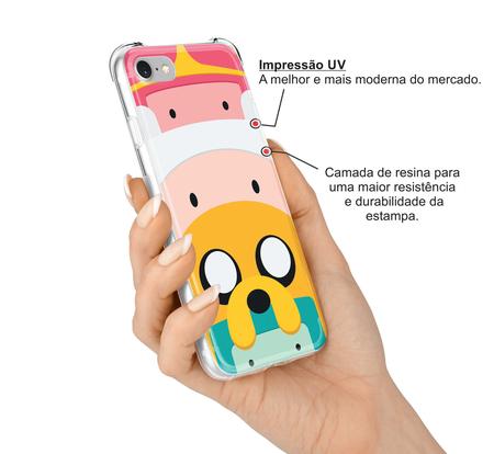 Imagem de Capinha Capa para celular Moto E7 Plus (6.5") Motorola - Hora da Aventura HA3