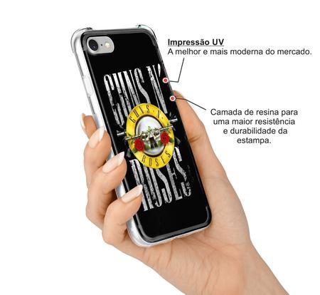 Imagem de Capinha Capa para celular Motorola Moto E7 E7 Plus E7 Power E40 Guns n Roses GNR1