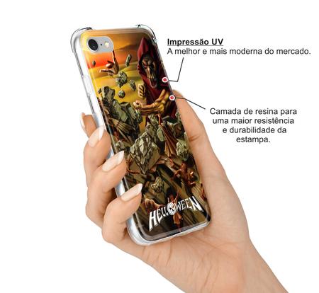 Imagem de Capinha Capa para celular Motorola Moto G4 Plus G5 G5S G5 Plus G5S Plus Banda Helloween Heavy Metal HLW3