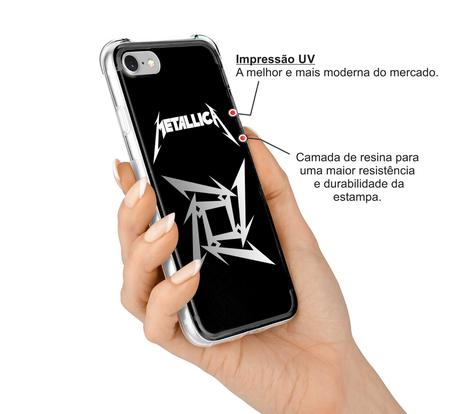 Imagem de Capinha Capa para celular Samsung Galaxy A6 Plus A7 A8 A8 Plus A9 2018 Banda Metallica Heavy Metal MTL4
