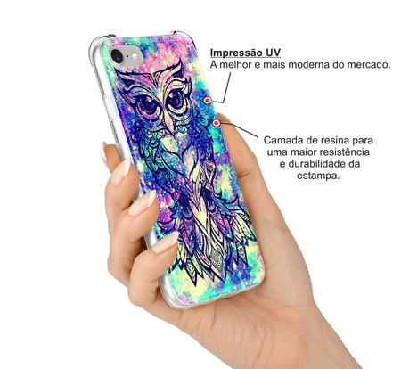 Imagem de Capinha Capa para celular Samsung Galaxy J7 DUO (sm-J720) - Coruja Corujinha Feminina OWL1