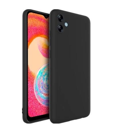 Capinha Case Capa Aveludada + Pelicula vidro 3D Samsung Galaxy A04E - KRAMAC Imagem de Capinha Case Capa Aveludada + Pelicula vidro 3D Samsung Galaxy A04E
