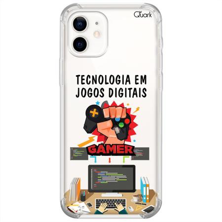 Capinha case para iphone 12 (1403) jogos digitais - QuarkCase