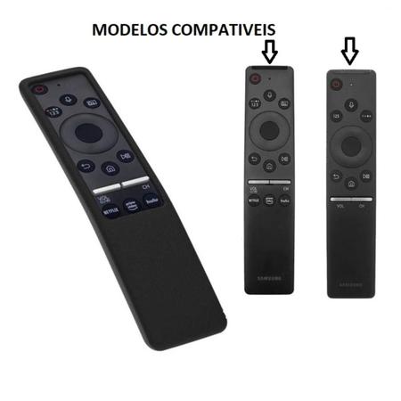 Imagem de Capinha de Controle Remoto Silicone Para Tv Samsung Smart Aberta modelo QN50Q60TAGXZD
