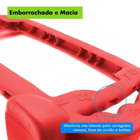Imagem de Capinha Infantil Compatível com Tablet Multilaser M10A M10 Capa Anti Queda Antiderrapante + Pelicula de Vidro
