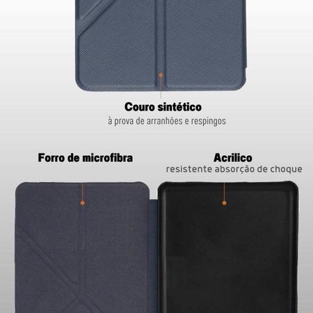 Capinha Origami Magnética Para Kindle Básico (C2V2L3)+ Vidro - Star Capas E Acessórios Imagem de Capinha Origami Magnética Para Kindle Básico (C2V2L3)+ Vidro