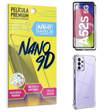 Imagem de Capinha Samsung A52s + Película Premium Nano 9D Armyshield