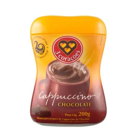 Imagem de Cappuccino Chocolate 3 Corações 200g