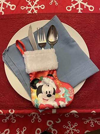 Imagem de Cappy's Cool Christmas Mini Stocking - Gift Card Holder, Ornamento ou Treat Bag (Disney Princesses), Extra Small