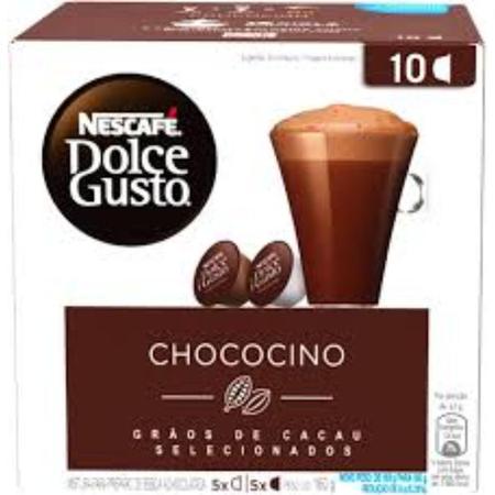 Cápsula Nescafé Dolce Gusto CHOCOCCINO - 10 CÁPSULAS 160G Imagem de Cápsula Nescafé Dolce Gusto CHOCOCCINO - 10 CÁPSULAS 160G