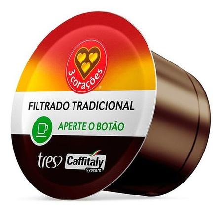 Imagem de Cápsula Três Corações Café Filtrado Tradicional 10 Unidades