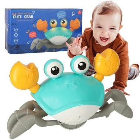 Caranguejo Fujão - Sons e Obstáculos - 22CM - Pilhas AA - Toy King Imagem de Caranguejo Fujão - Sons e Obstáculos - 22CM - Pilhas AA