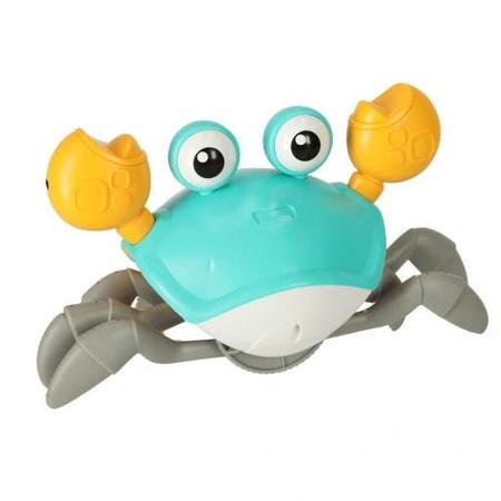 Caranguejo Fujão - Sons e Obstáculos - 22CM - Pilhas AA - Toy King Imagem de Caranguejo Fujão - Sons e Obstáculos - 22CM - Pilhas AA