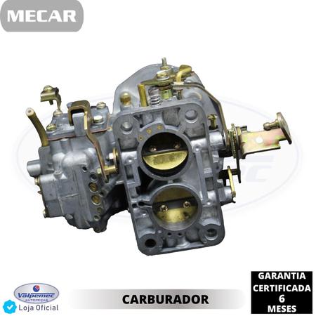 Imagem de Carburador Corcel Del Rey Motor Renault Solex Duplo Gasolina 34SEIE 1970 até 1985 Mecar CN9510