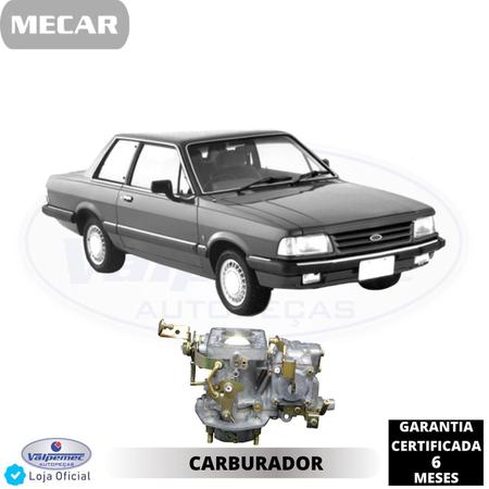 Imagem de Carburador Corcel Del Rey Motor Renault Solex Duplo Gasolina 34SEIE 1970 até 1985 Mecar CN9510