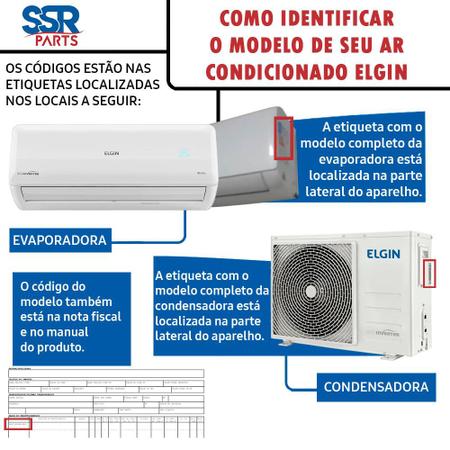 Imagem de Carcaça superior do duto do blower ar condicionado elgin - arc129503415411