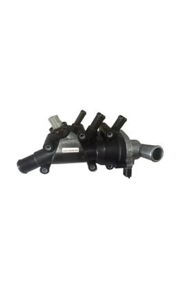 Carcaça Válvula Termost Completa Ford Motor Zetec Rocam Orig Imagem de Carcaça Válvula Termost Completa Ford Motor Zetec Rocam Orig