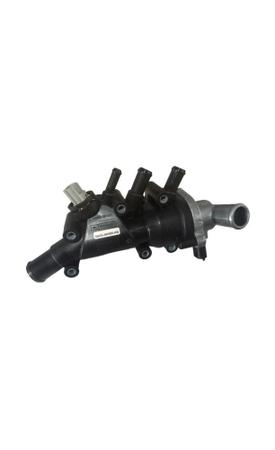 Carcaça Válvula Termost Completa Ford Motor Zetec Rocam Orig Imagem de Carcaça Válvula Termost Completa Ford Motor Zetec Rocam Orig