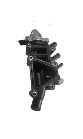 Carcaça Válvula Termost Completa Ford Motor Zetec Rocam Orig Imagem de Carcaça Válvula Termost Completa Ford Motor Zetec Rocam Orig