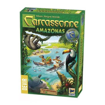 Imagem de Carcassonne Amazonas - Board Game - Devir