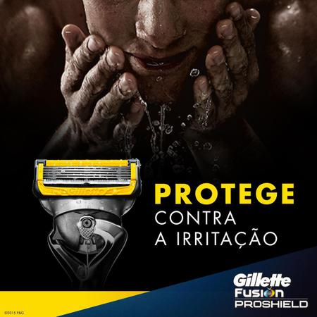 Carga Gillette Fusion Proshield com 2 Cartulhos - Rexona - Lâmina e Carga  para Aparelho de Barbear - Magazine Luiza